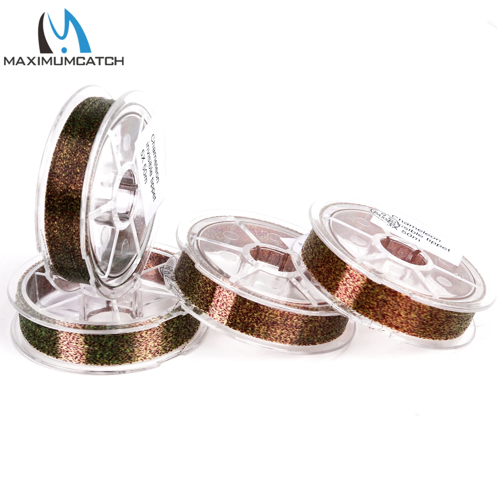 Maximumcatch-Hilo de pescar con mosca, hilo camaleón Invisible, 50M, 2X/3X/4X/5X - imagen 4