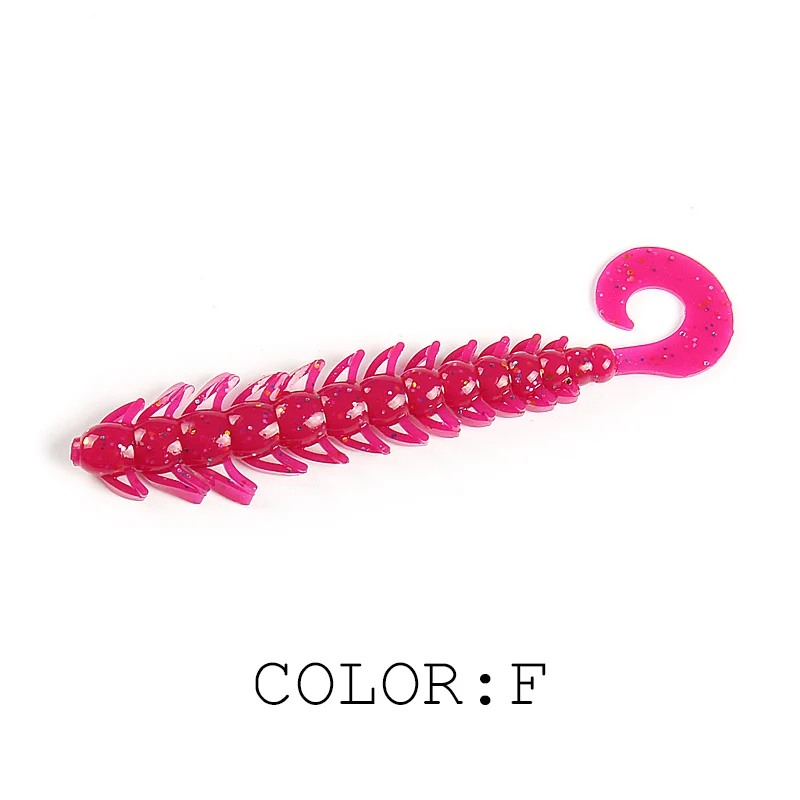 2019 nuevo señuelo cebo suave Rock 2,8 "30 Uds 12 Uds señuelo de pesca de carpa cebo suave trucha Zander Pike Swimbait Jig señuelo - imagen 2