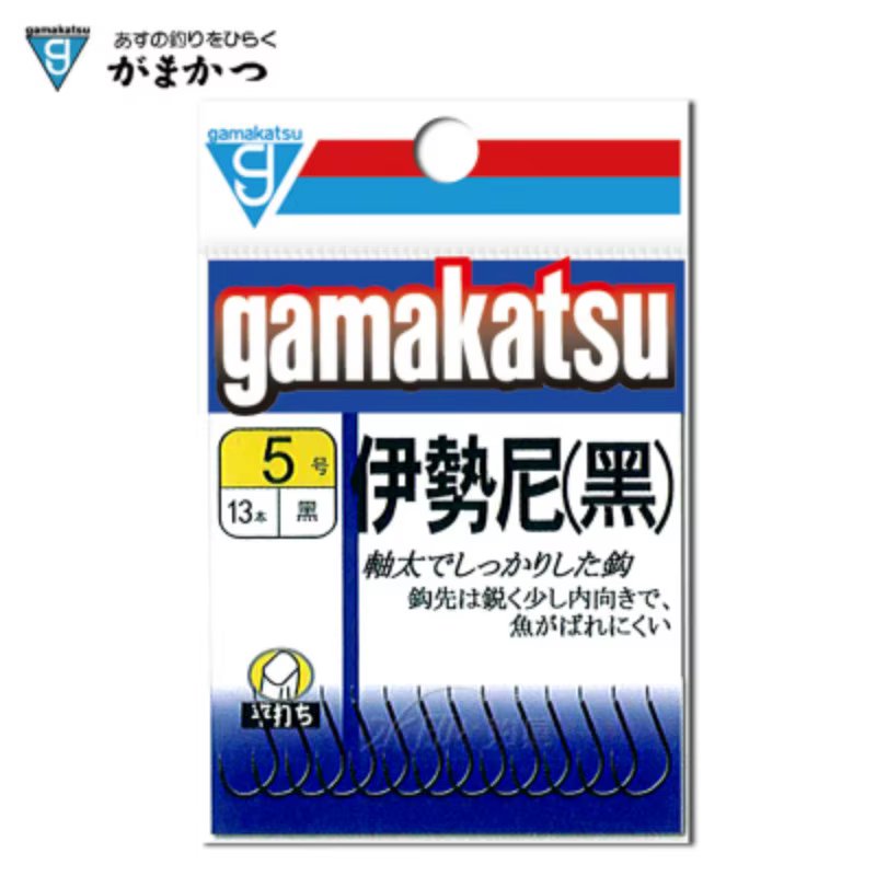Anzuelos Gamakatsu ISEAMA – Acero al carbono para carpa