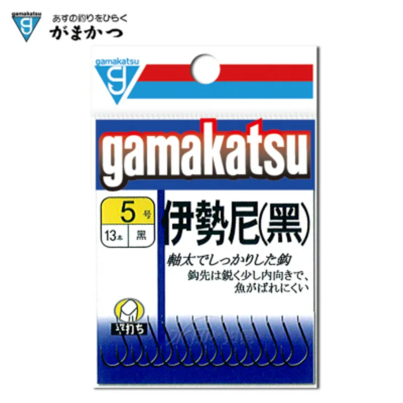 Anzuelos japoneses Gamakatsu, anzuelos negros de púas ISEAMA, anzuelos de acero de alto carbono, anzuelos afilados súper portátiles, anzuelos de pesca de carpa anticorrosión - imagen 5