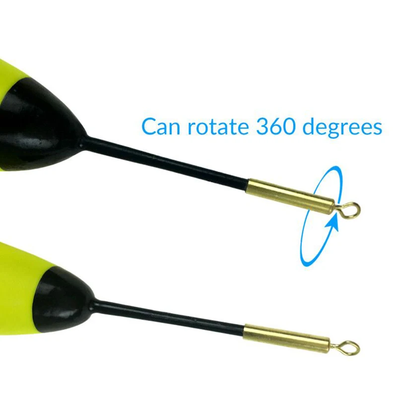 Flotadores de pesca nocturnos luminosos, palo ligero de espuma EVA, boyas de pesca en roca, flotador Vertical largo, flotador de 10g/20g/30g, 5 uds. - imagen 5