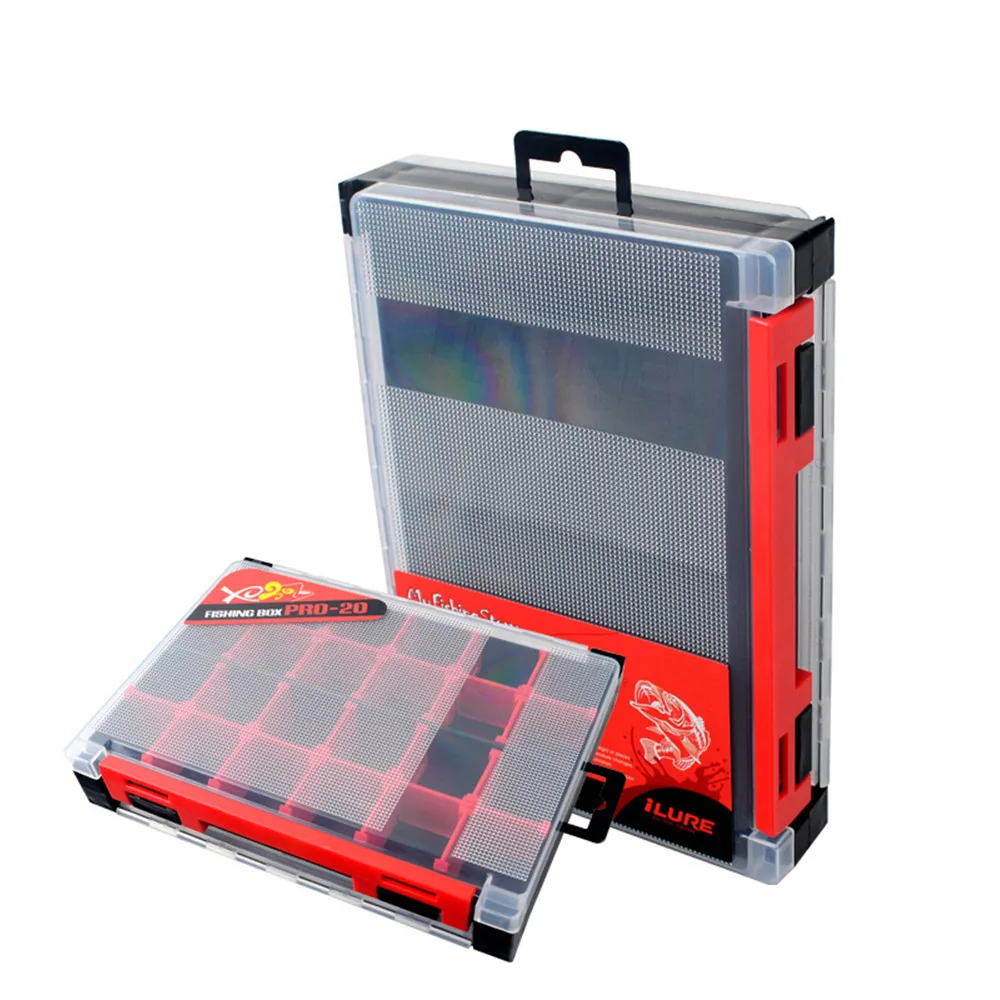 Caja de señuelos de doble cara, aparejos de pesca de carpa Zig Chod, caja de almacenamiento de aparejos de pelo rígido para lentejuelas, caja de almacenamiento de anzuelos de pescado, herramienta - imagen 5