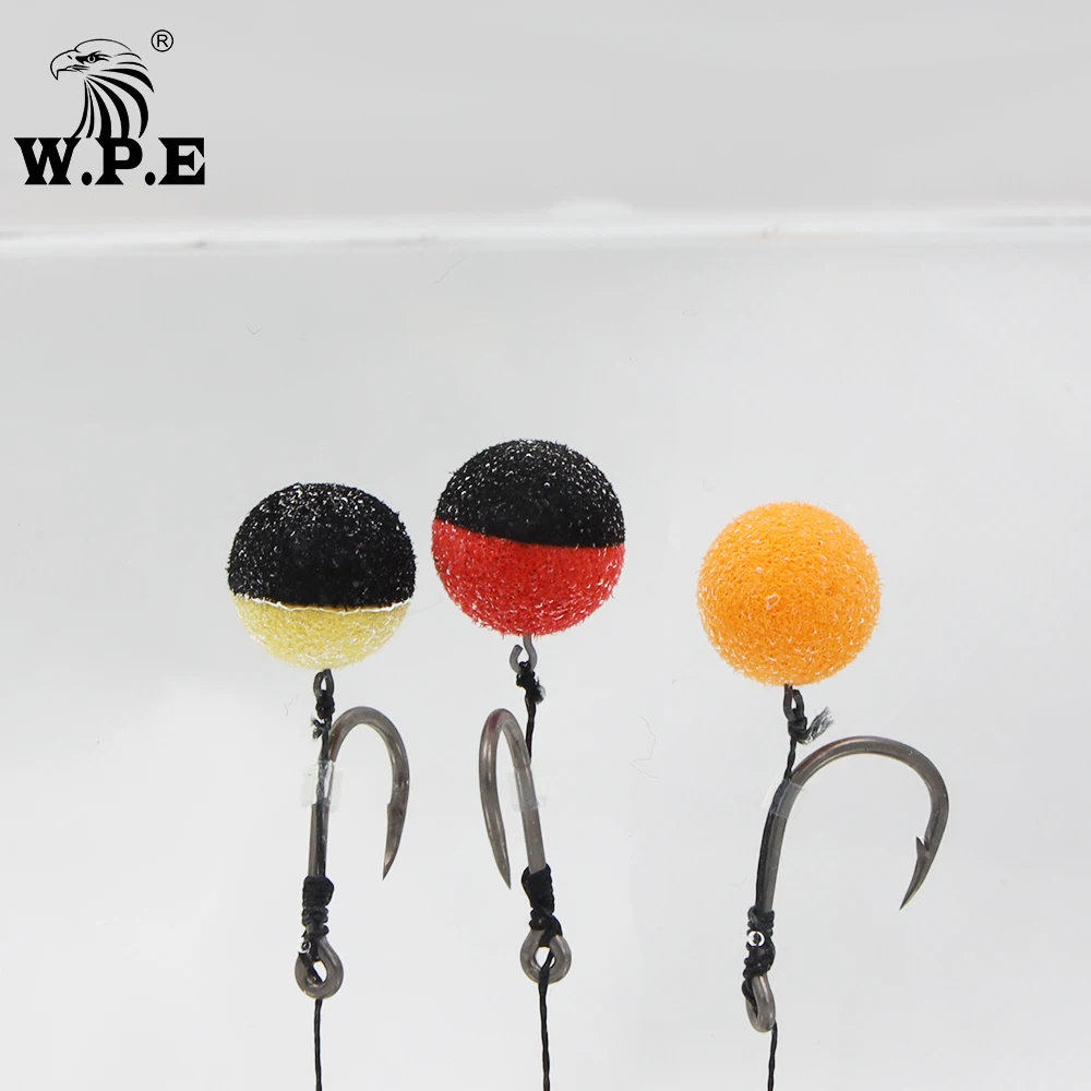 W.P.E cebo de Pesca de carpa, bolas de Color de espuma, método de alimentador de Boilies Pop-Up, aparejo de pelo, señuelo de Pesca suave, aparejos de Pesca, 8 Uds./10 Uds. - imagen 4