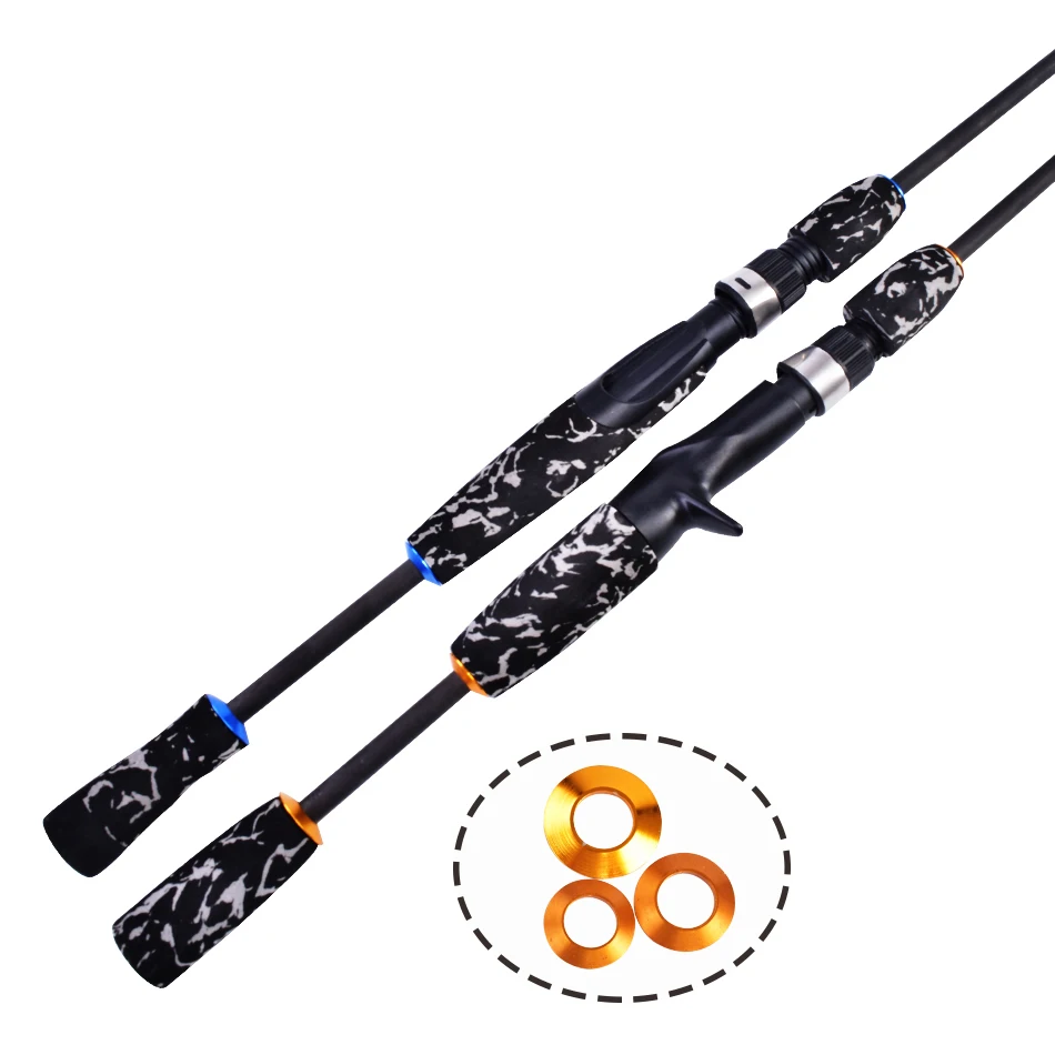 3 uds varilla de bobinado control de metal DIY caña de pescar reparación edificio reacondicionamiento pieza modificada accesorio de construcción de caña - imagen 2