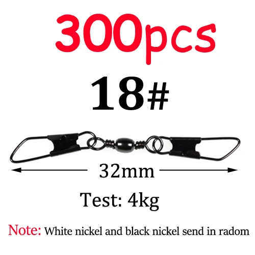 300pcs  size 18