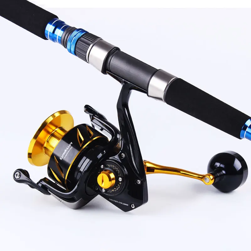 Carrete de jigging Lurekiller – Giratorio metálico para agua salada - imagen 4
