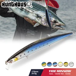 Hunthouse Minnow Wobbler - Senuelo flotante para lubina marina