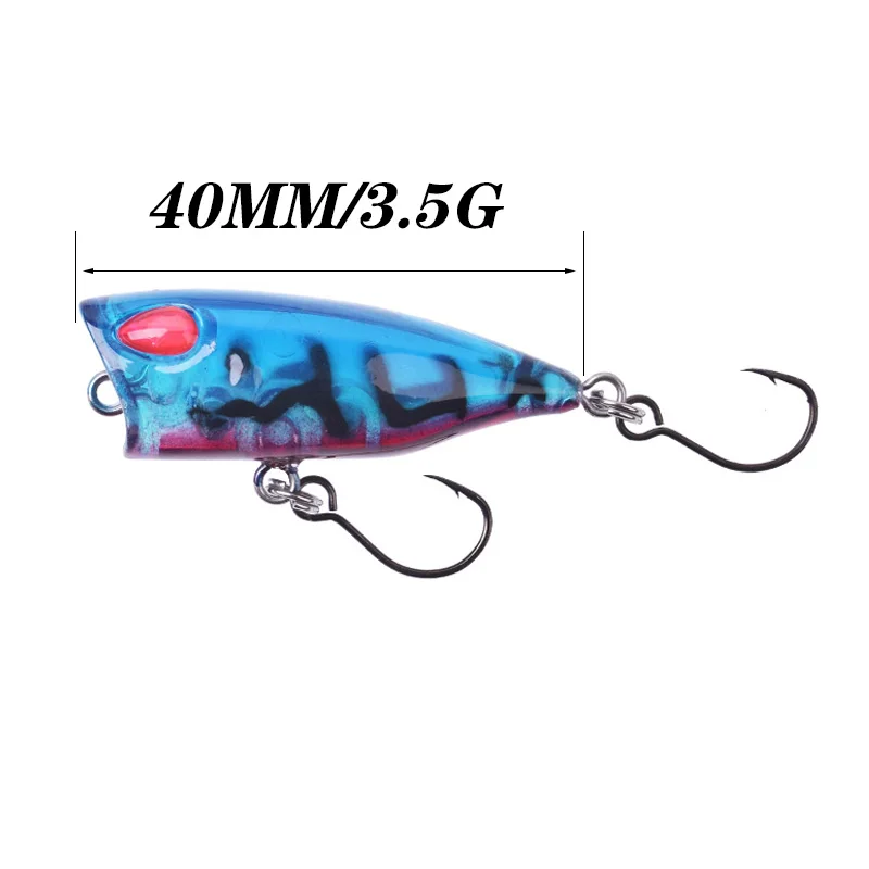 WDAIREN-cebo de Pesca de 40mm, 3,5g, plástico duro, Swimbait, lubina Artificial, aparejos de Pesca - imagen 3