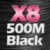 X8-500M-BLACK