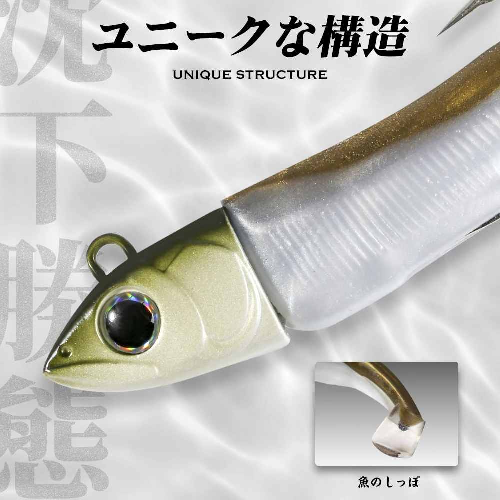 Hunthouse-señuelo suave de pececillo negro, cebo de pesca de 70mm, 7g, 80mm, 12g, cebos artificiales falsos, Lucio, Souple - imagen 4