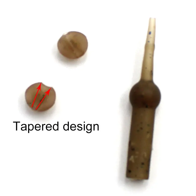 Equipo de aparejos de Material para carpa, aparejo de goma para pesca de carpa, líderes Leadcore, manga antienredos, 10 Uds. - imagen 4