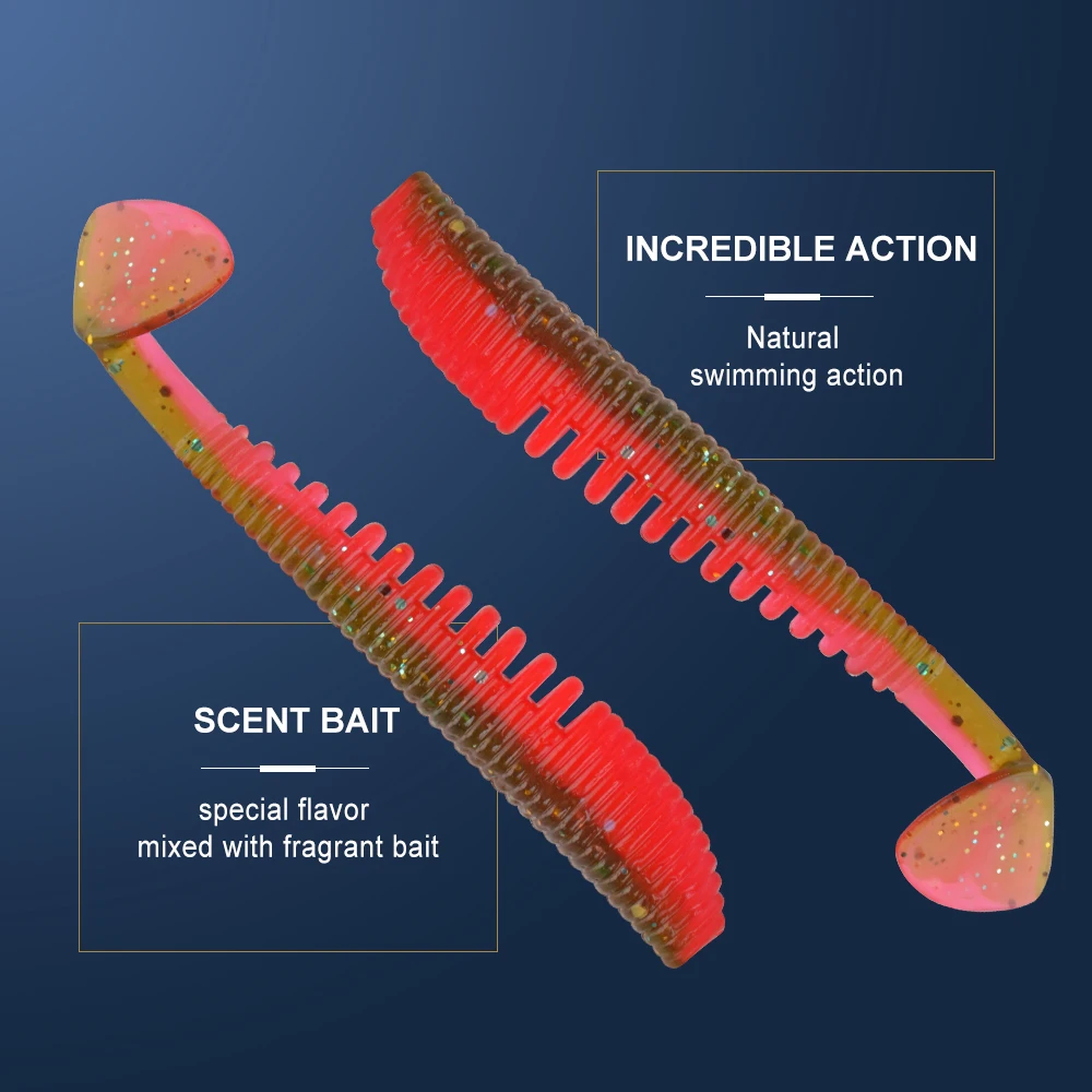 FISH KING Awaruna Señuelos de Pesca 7,5 cm 10cm 12,5 cm cebos artificiales Wobblers señuelos blandos sábalo carpa pesca de silicona cebos blandos - imagen 3