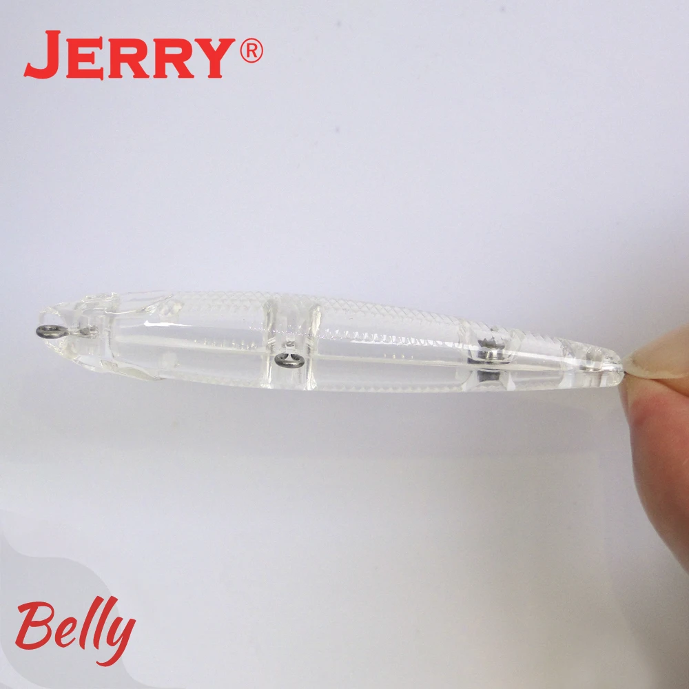 Jerry Blade-señuelo sin pintar, cuerpo en blanco, flotante, Topwater, cebos duros ultraligeros, lápiz de 10 Uds., aparejos de pesca de plástico - imagen 5