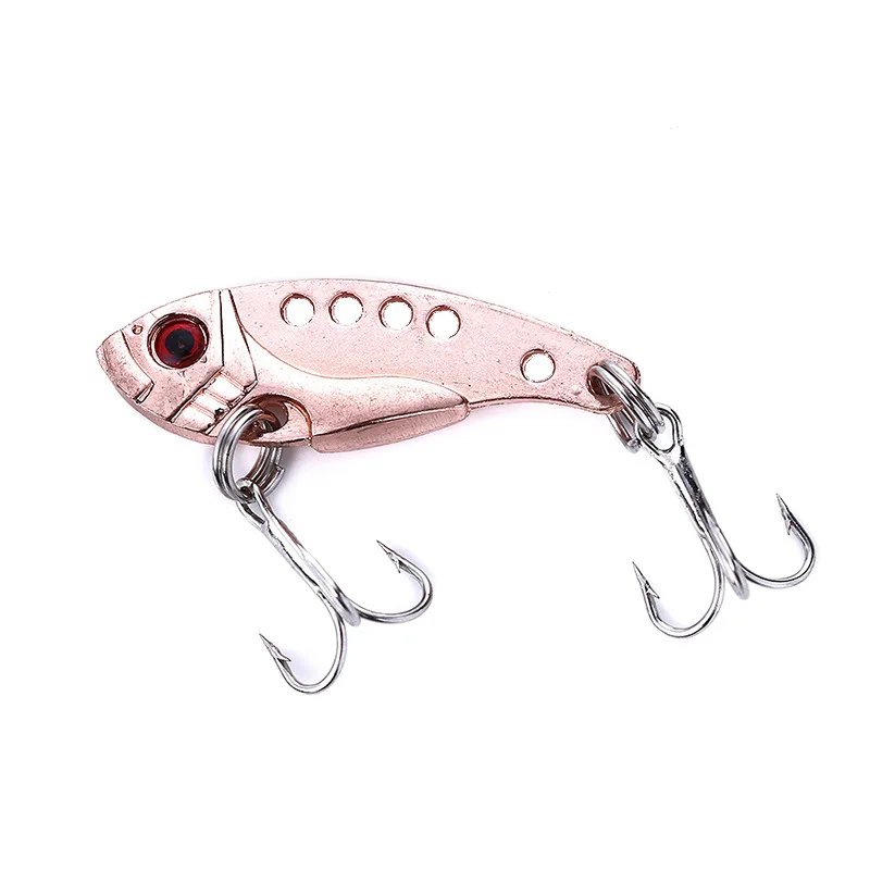 Señuelo de pesca VIB, cebos de hoja de cuchillo Artificial, señuelos de Metal duro, vibración, Lucio, captura de peces, 1 pieza, venta - imagen 5