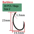 Barbless-Size 2