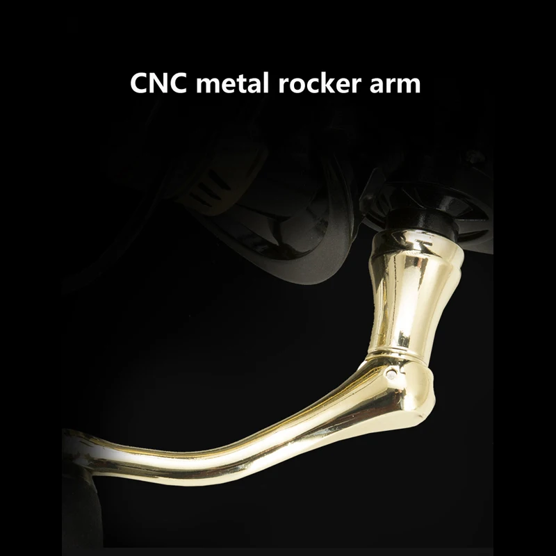 Rueda giratoria de pesca de metal, caña de lanzamiento, señuelo de caña de mar, rueda de anclaje de pescado, rueda de pesca de tiro largo - imagen 3