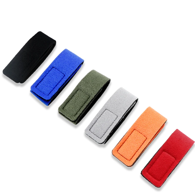 Vendaje elástico para caña de pescar, accesorios reutilizables para caña de pescar, soporte de anillo guía, correa de cinturón, tirantes - imagen 5