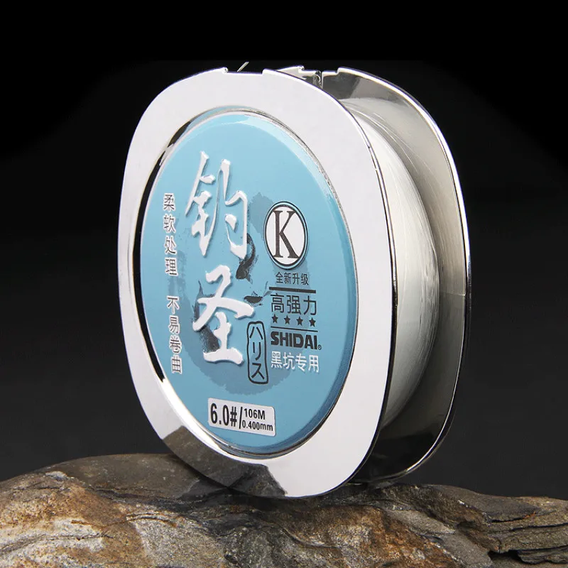 Sedal de nailon para pesca en Mar, hilo supersuave de hundimiento, 106m, Accesorios de alambre para pesca con mosca, 3 uds. - imagen 5