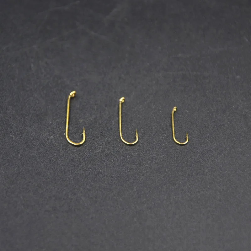 Anzuelos largos de mosca seca, ganchos forjados de ojo doblado, para Hoppers, grillos, Mayflies de cuerpo largo, tamaño 10, #12, #14, #50, unids/pack, 2 uds. - imagen 5