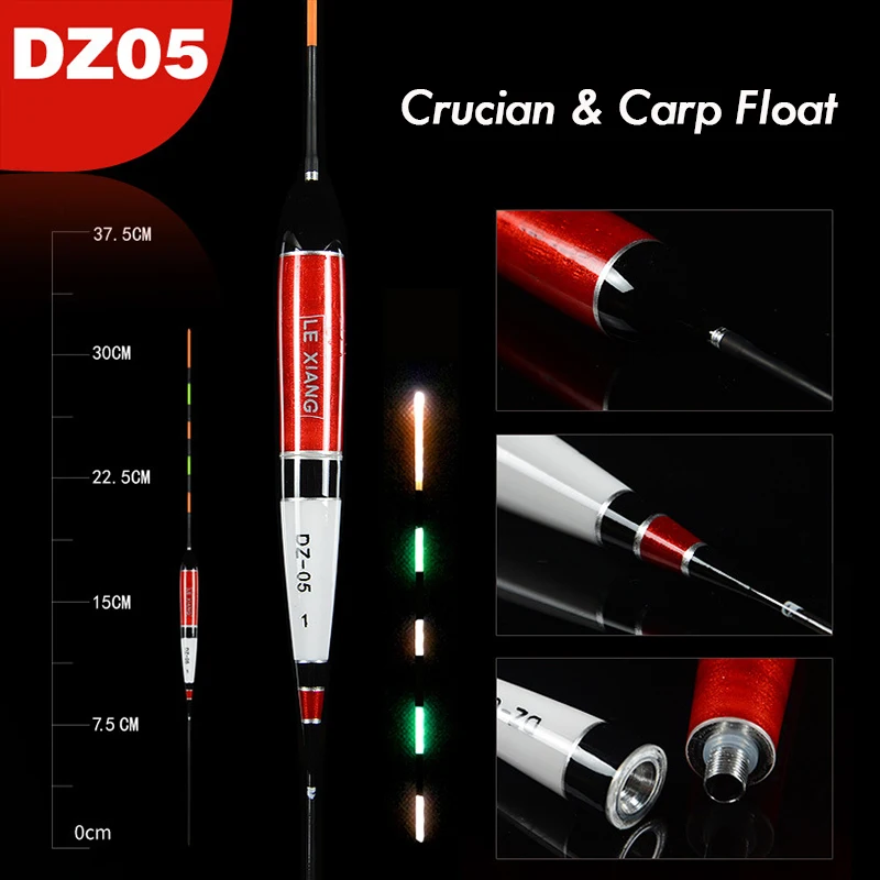 Fishing-Float-Crucian-Carp-1-3-Glowing-Luminous-Floats-Balsa-Wood-Night-Light-Fishing-Bobbers-Send