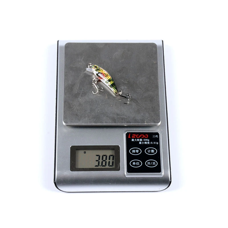 Señuelo de pesca de pececillo hundido, cebo Artificial duro Wobblers, 4,7 cm, 3,8g, Jerkbait, Crankbait, Lucio, cebos de plástico, aparejos de pesca - imagen 3