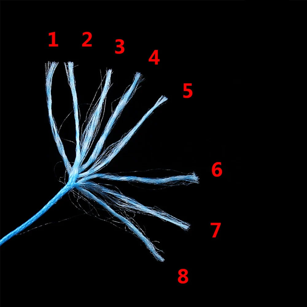 Sedal de pesca de PE fuerte, 300M, 500M, 4 soportes, 9 hebras, hilo de pesca trenzado multifilamento, duradero, antimordedura, X99G - imagen 5