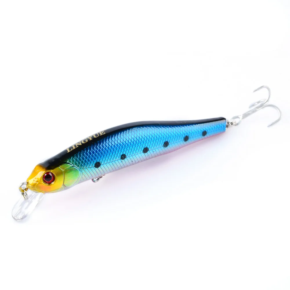 Señuelo de Pesca Artificial flotante, cebo duro Crankbait Wobblers, aparejos de Pesca, sistema magnético de fundición lejana, 1 unidad, 10cm/11,4g - imagen 2