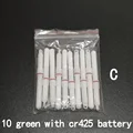 green C and battery