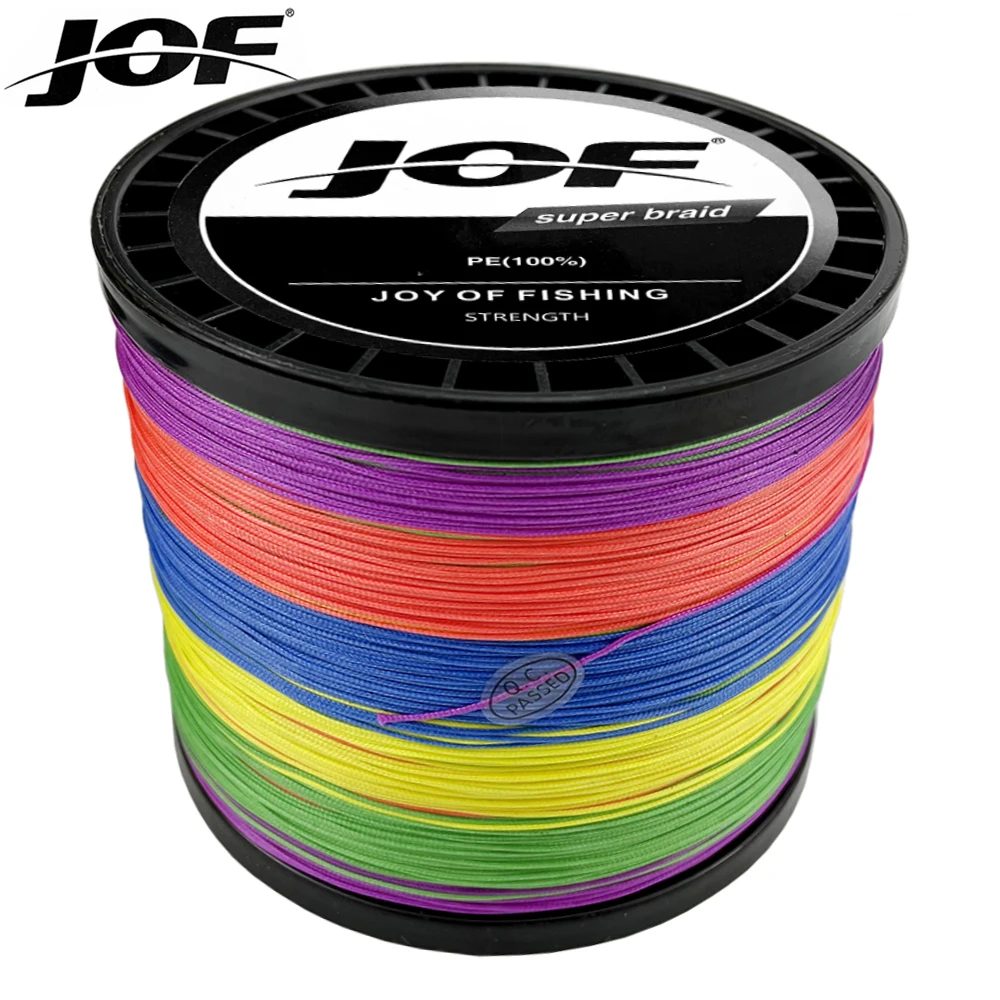 Sedal de pesca X9 X12, sedal de seda sin procesar importada de Japón JOF 300M 500M PE - imagen 3