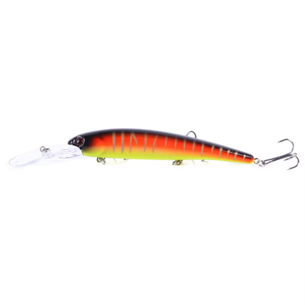 Señuelo de Pesca de pececillos Bandit de labio largo, cebo duro de 16cm, 21g, manivela Walleye profunda, Wobbler Artificial para nadar - imagen 4