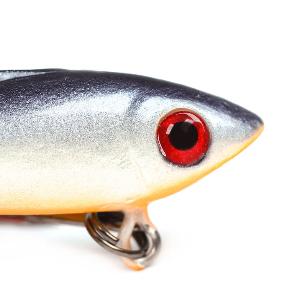 Señuelo de pesca Artificial, 1 unidad, plantilla de hielo de invierno, 5cm, 20g, cebo falso VIB, equilibrador Leurre para pesca de carpa, Lucio, perca, pesca en hielo - imagen 4