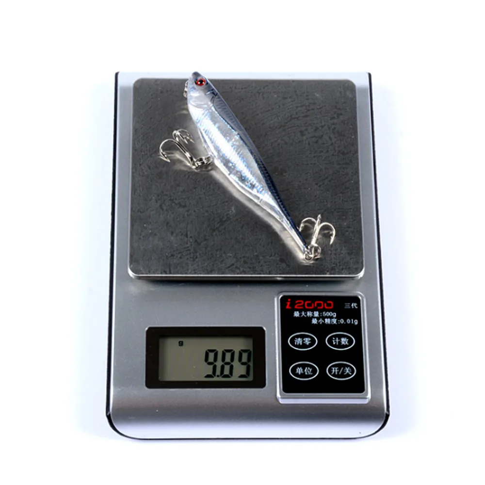 Cebo de lápiz flotante, aparejos de Pesca de 9,9 cm/9,9g, señuelos de agua dulce, cebo Artificial de plástico duro, señuelo de lubina para carpa - imagen 3