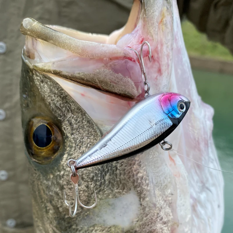 Señuelo de pesca hundido Lureholic 70S, Crankbaits sin labios, cebo duro Artificial con vibración VIB, aparejos de pesca en hielo para invierno de todas las profundidades - imagen 5