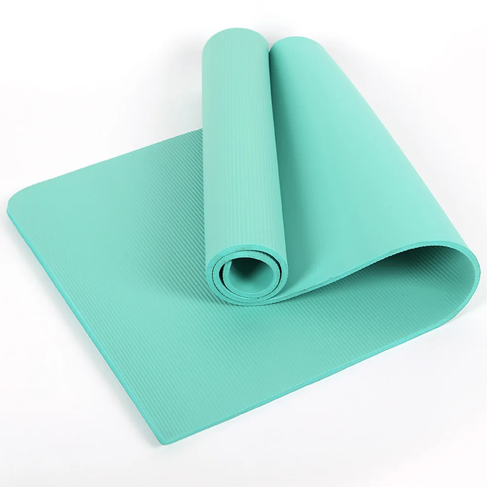 Esterilla de Yoga NBR con línea de posición, x 15mm x 800 1850, antideslizante, para Fitness, gimnasia, Pilates, cinturón de gimnasio, almohadillas deportivas para ejercicio - imagen 4