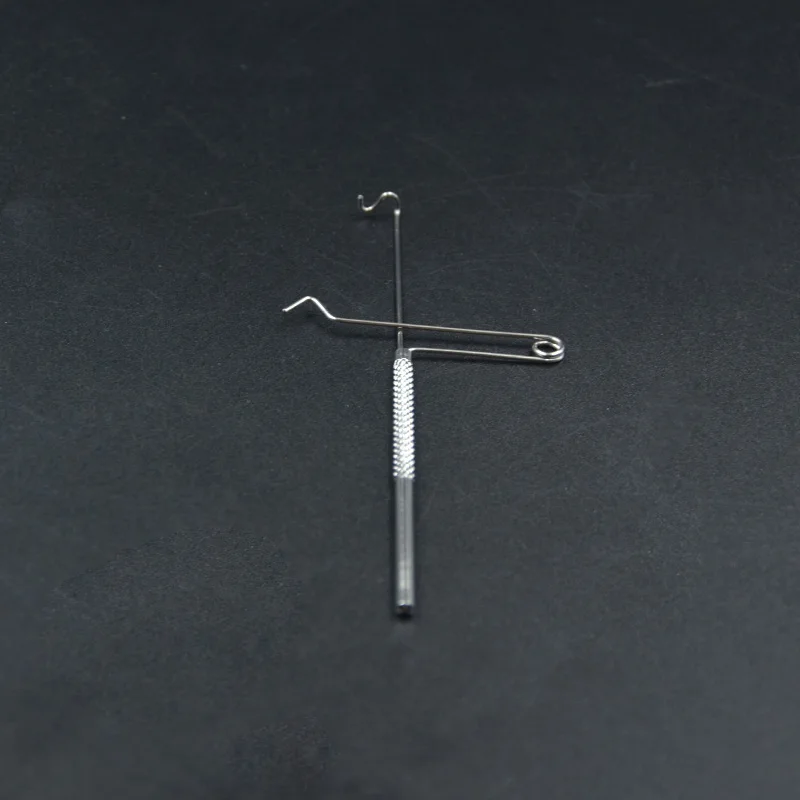 CONTEMPLATOR 1 pieza 10,5 cm SS pequeño acabado de látigo herramientas de atado de moscas mango de acero inoxidable acabado de látigo mejorado - imagen 5