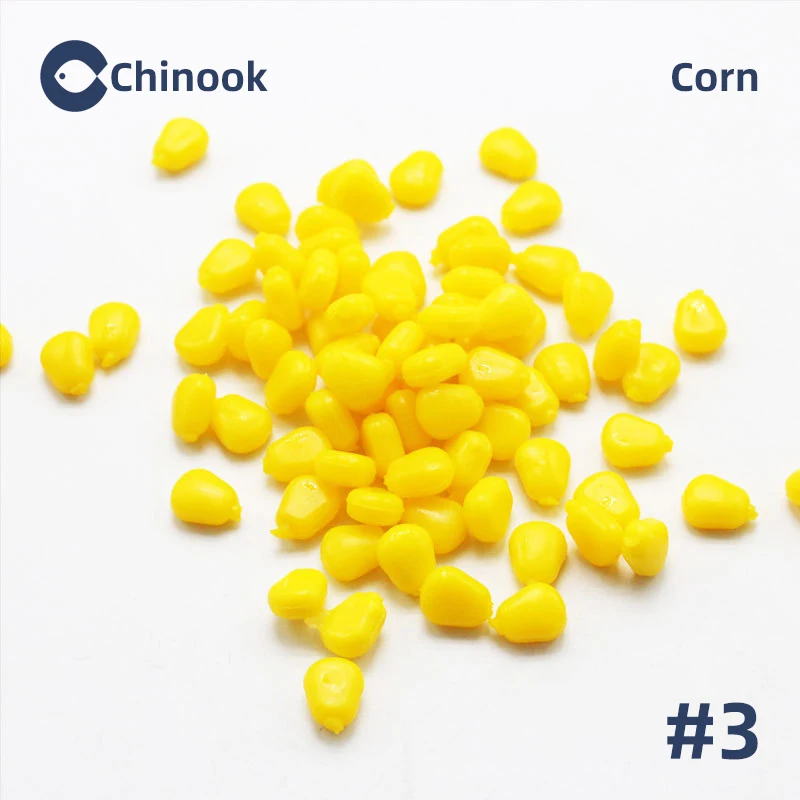 Chinook-señuelo de pesca, cebo Artificial de silicona suave, gusano rojo, maíz, gusano de tierra, olor a Camarón, 80 unidades/100 unidades - imagen 5