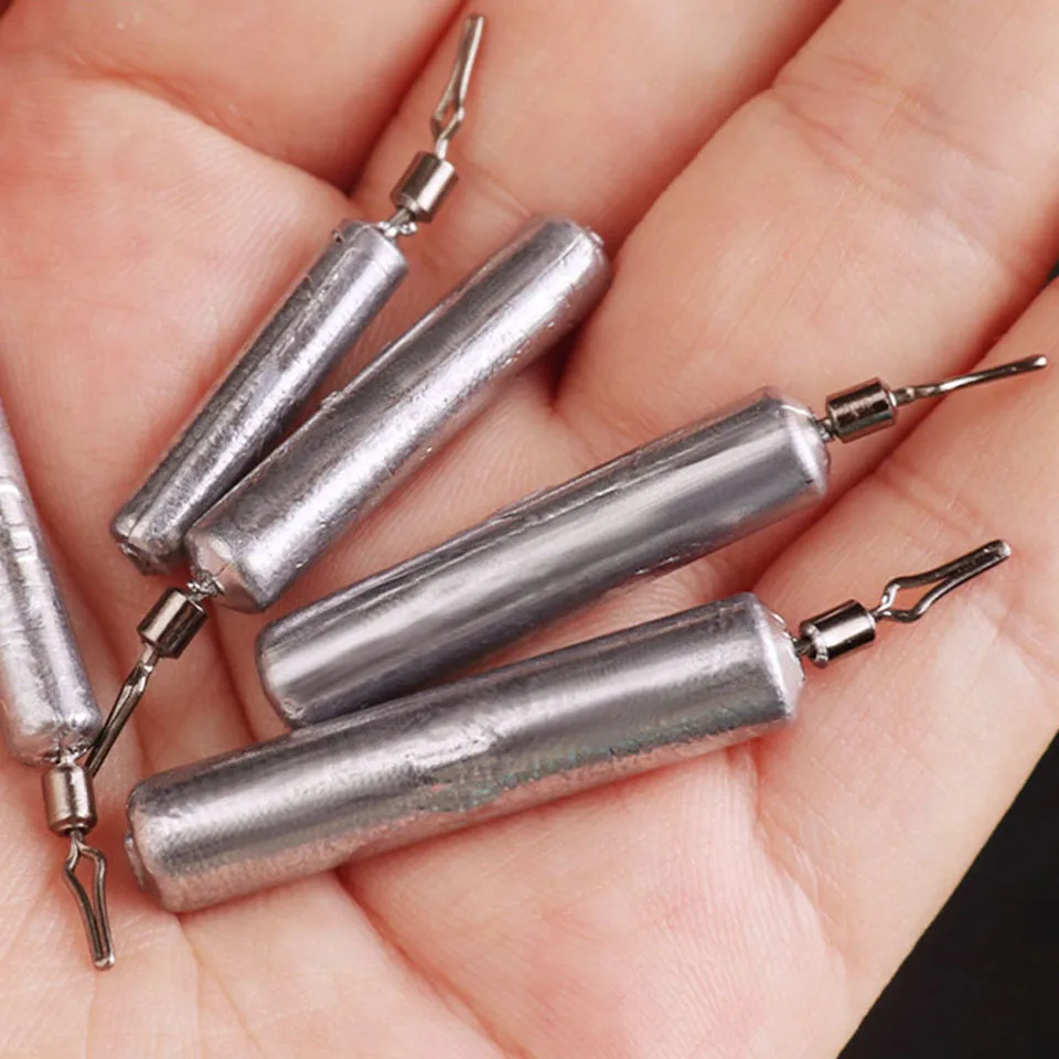 WALK FISH-Lote de cebos de pesca de tiro directo, aparejos de pesca de plomo, 3,5g, 5g, 7g, 10g, 14g, 20g, 5 unidades - imagen 2