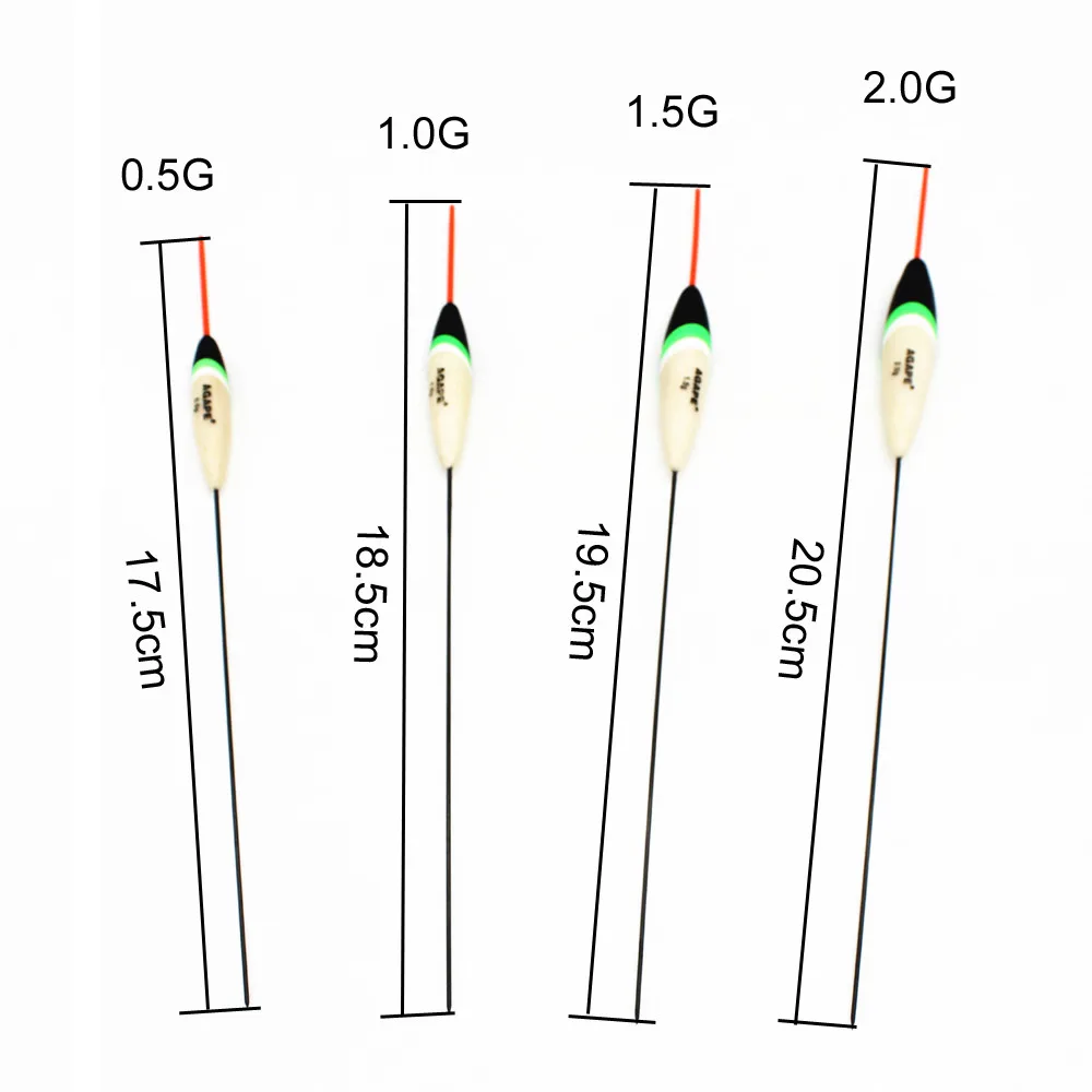 Flotador de Balsa Agape 0.5-2.0g – Bobber Pesca - imagen 3