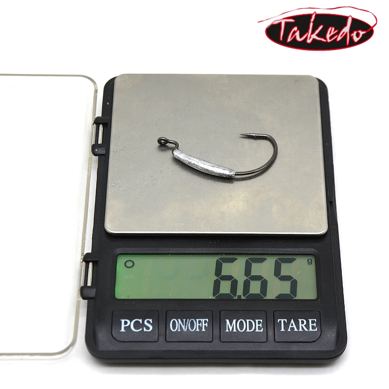 Anzuelo de manivela Takedo VMC – Acero carbono 5/0 3/0 - imagen 5