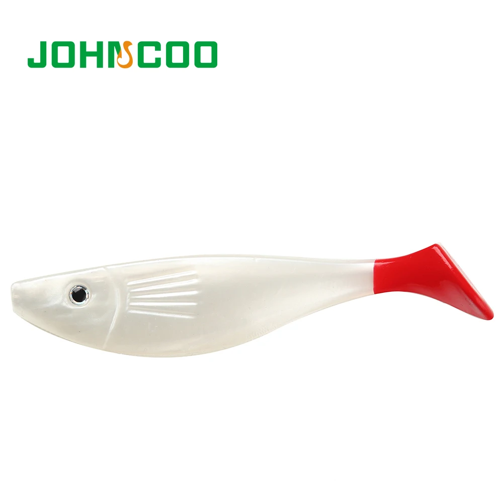 Señuelo de pesca de goma para Sábalo, cebo Artificial de 110mm, 11,5g, cabeza de plantilla, suave, 3 unidades por lote - imagen 4
