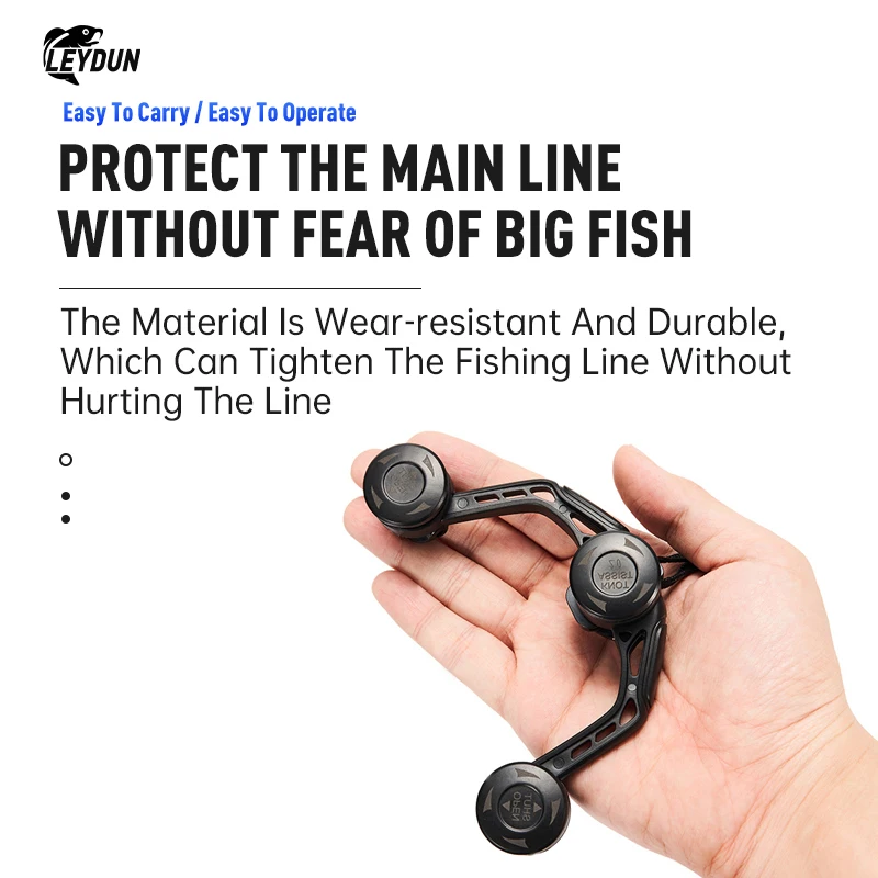 LEYDUN-herramientas de pesca GT FG PR, línea de asistencia, máquina anudadora de conexión líder, bobinadora de líneas, herramienta de nudo japonés - imagen 5