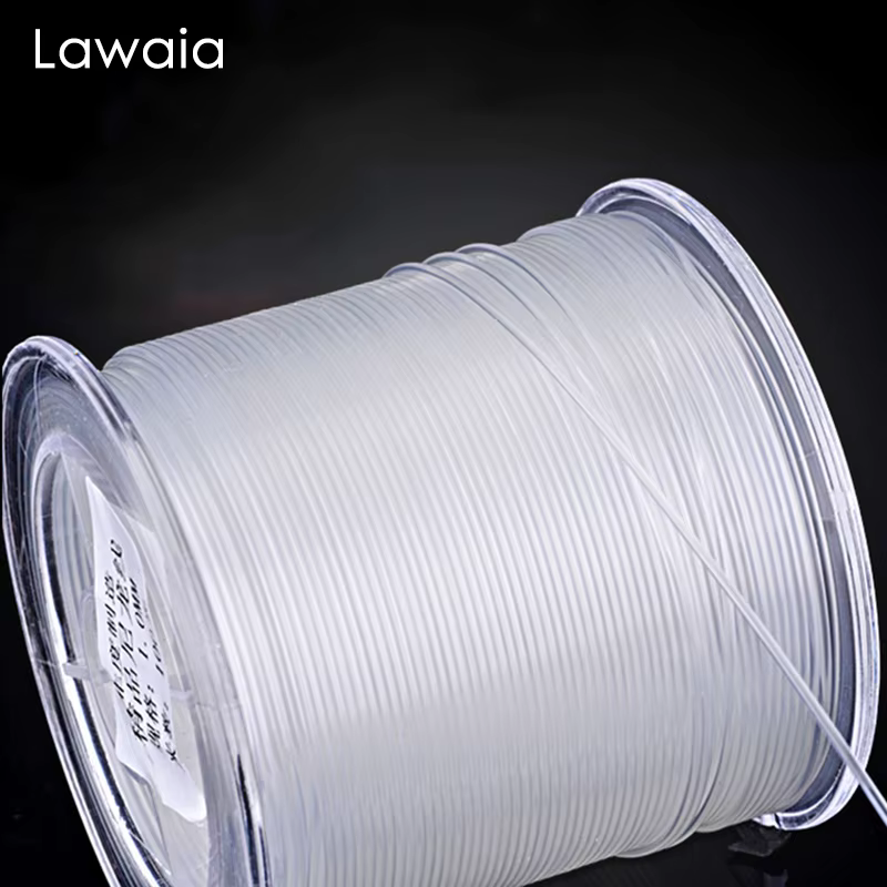 Lawaia-aparejos de pesca de nailon, línea de pesca flotante, 100m, transparente, Extra grueso, 0,6mm, 0,7mm, 0,8mm, 1,0mm