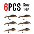 6pcs Gray
