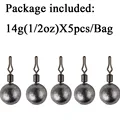 5pcs 14g sinkers