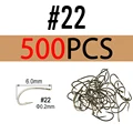 500pcs  Size 22