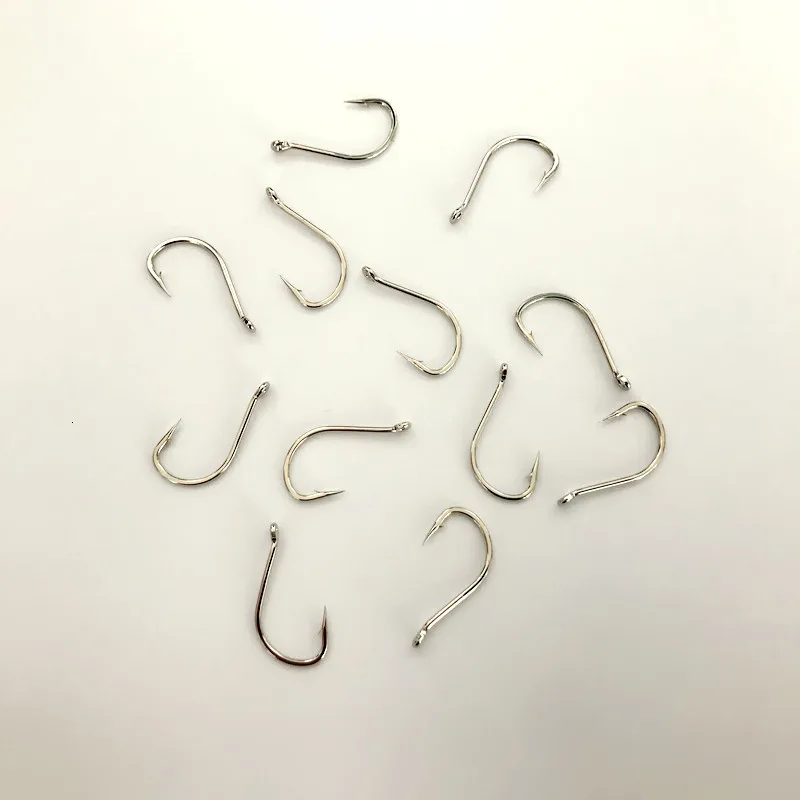 Anzuelos de Pesca al por mayor a granel, 2000 unids/lote, anzuelos de pescado con ojos circulares, cebos de maíz blanco plateado, aparejos de Pesca en balsa, Pesca de crisol - imagen 3