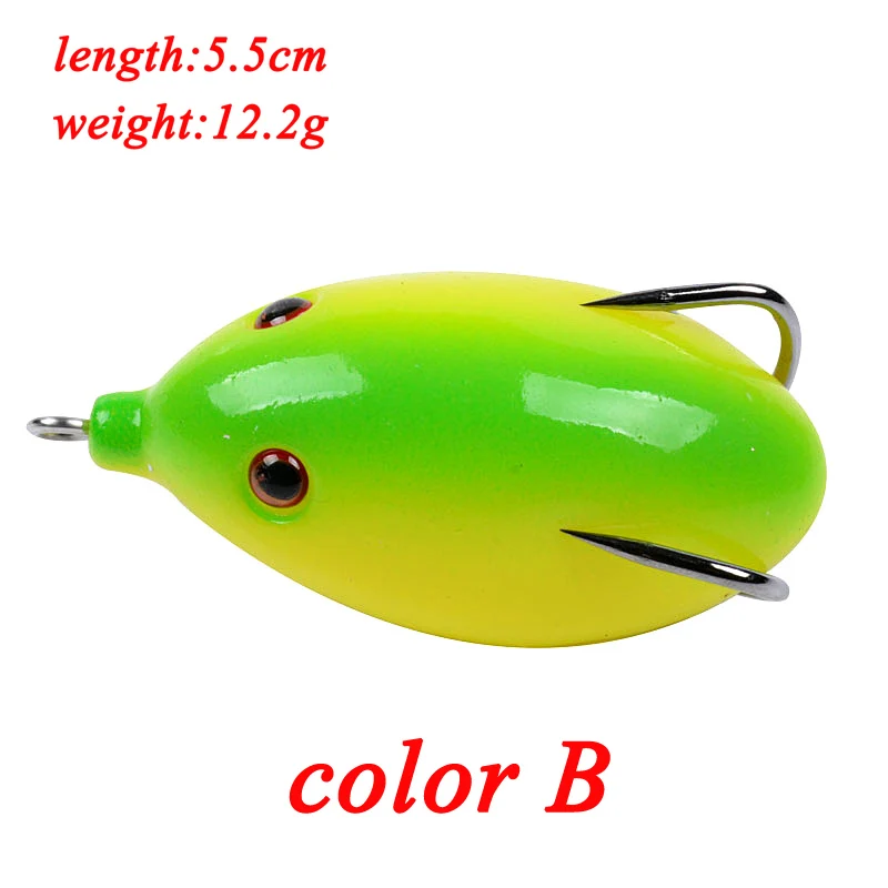 POETRYYI-señuelo suave flotante de varios estilos, Señuelos de Pesca de silicona, gusano, cebo Artificial, aparejos de pesca, Crankbait - imagen 4