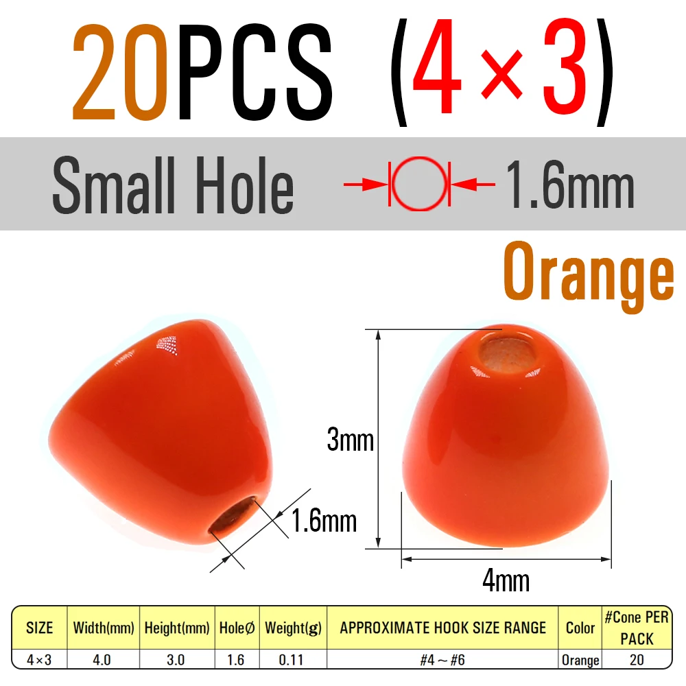 S hole 4X3 Orange