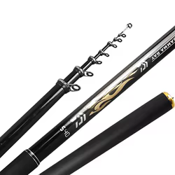 Caña de pescar en roca, 3,6 M-6,3 M, caña de pescar telescópica súper dura de alto carbono para peces grandes, caña de pescar Baitcasting, caña de mar media rápida GAN013