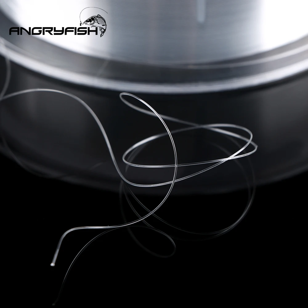 Angryfish-sedal de pesca en hielo, material de alta calidad, 100m, hilo de nailon para pesca en invierno, monofilamento, línea de nailon superfuerte - imagen 5